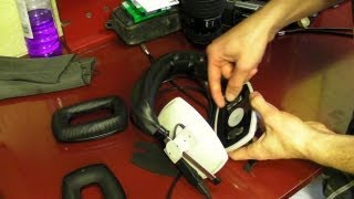 Replace Ear Cushions & Foam Inserts On DT 100 Beyerdynamic Headphones