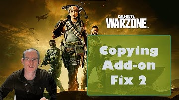 PS4 modern warfare copying add-on stuck glitch fix 2