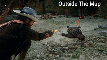 A Very Strange Random Encounter You will Ever See In The Game (Outside The Map) - RDR2