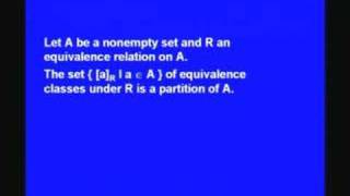 ⁣Lecture 23 - Equivalence relations and partitions