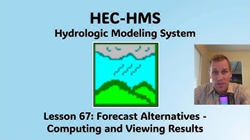 HEC HMS Lesson 67 - Forecast Alternatives - Computing and Viewing Results