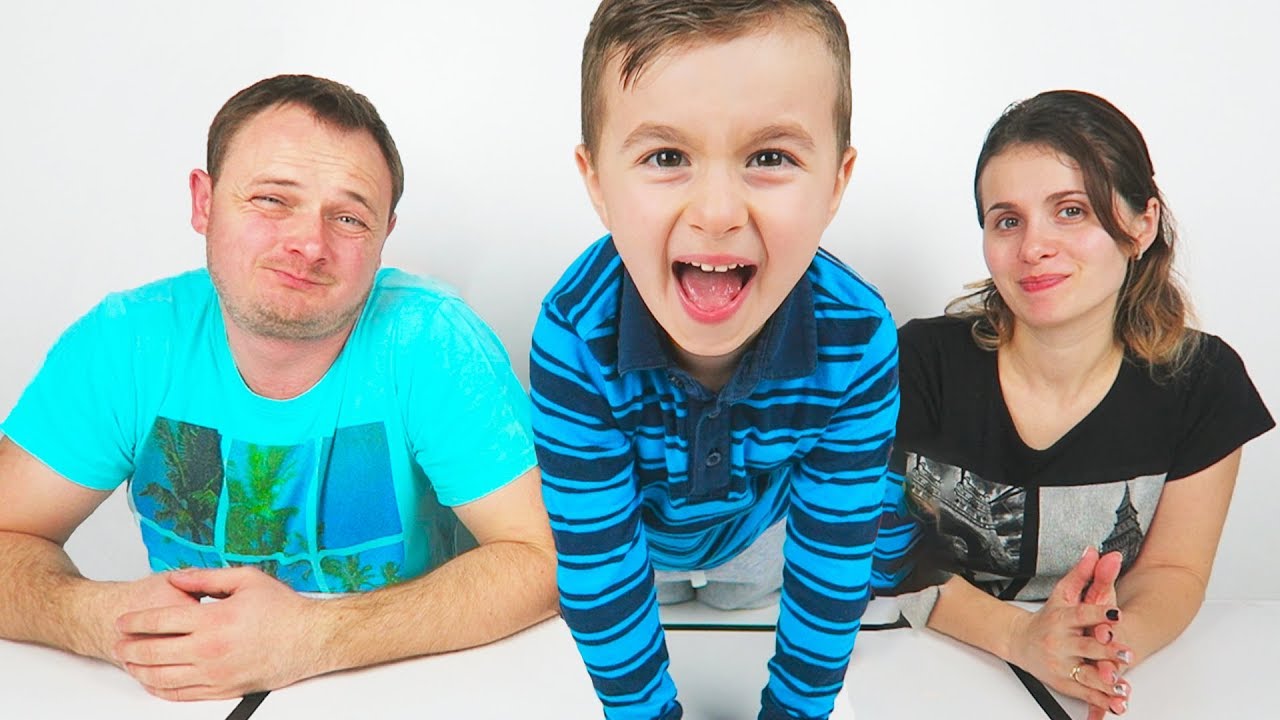 kids anka Challenge! Pe Cine Alex il Cunoaste Mai BINE? Mama sau Tata?