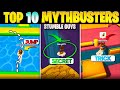 Top 10 Mythbusters in Stumble Guys #8 | Ultimate Guide to Become a Pro