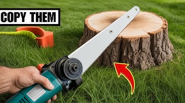 Not everyone knows this secret! Insert hand saw into the Angle Grinder and be Amazed!😱