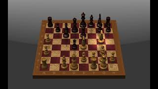 Beating Apple MacBook Chess with Queens Gambit