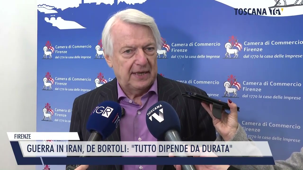2026-03-09 FIRENZE - GUERRA IN IRAN, DE BORTOLI,  TUTTO DIPENDE DA DURATA