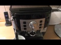 DeLonghi Magnifica S ECAM 22.110 coffee maker unboxing and initial setup