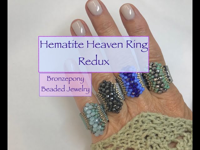 Hematite Heaven Ring Redux