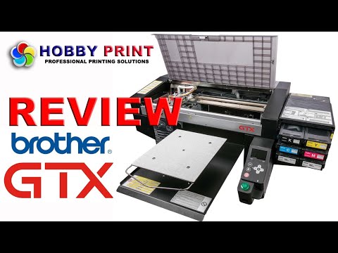 Brother GTX DTG Printer Review Indonesia  YouTube