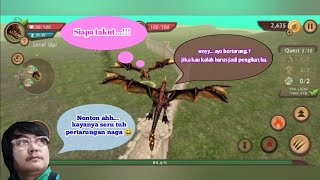 Naga pemburu part 1 | Dragon Sim screenshot 1