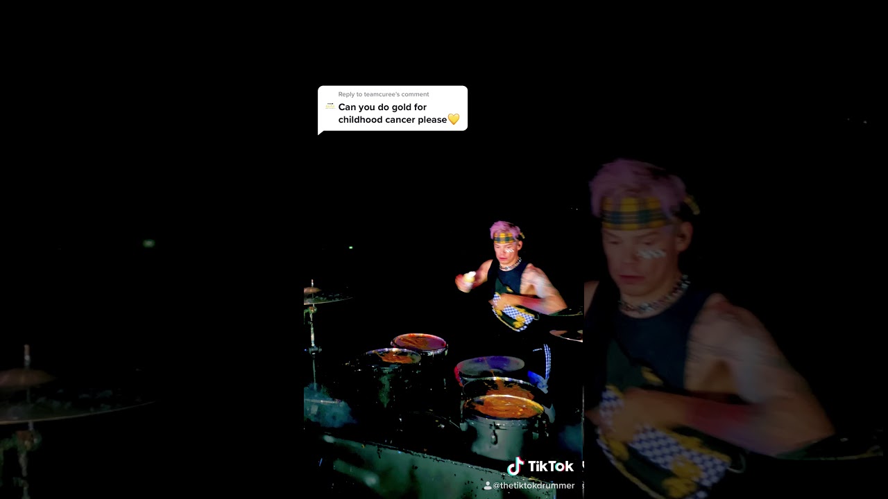 Gold Paint for Childhood Cancer Awareness [scars to your beautiful] #youtubeshorts #shorts