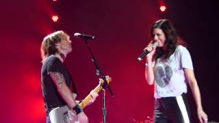 "We Were Us" - Keith Urban and Karen Fairchild in Des Moines on Nov. 9th, 2013