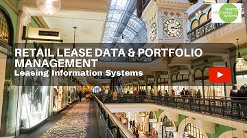 Retail Lease Data & Portfolio Management - Leasing Information Systems