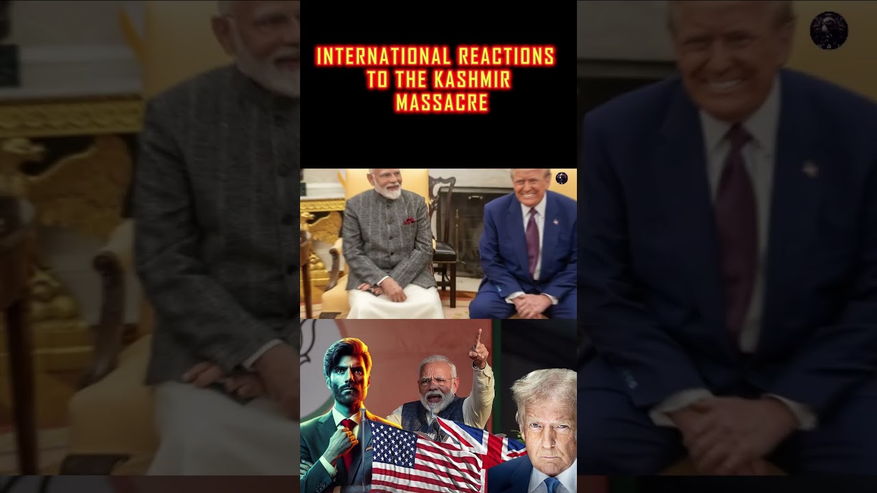 UK & US Condemn Deadly Kashmir Attack | Global Pressure on India-Pakistan Tensions