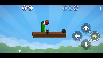 LEVEL 21 🐛🍎 Apple Worm Walkthrough 🍏🐛 #appleworm #games #walkthrough #MobileGames 