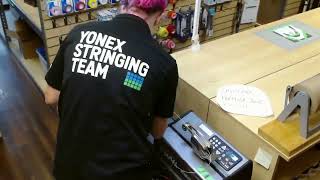 Time Lapse: How to String a Head Prestige Tour Tennis Racquet