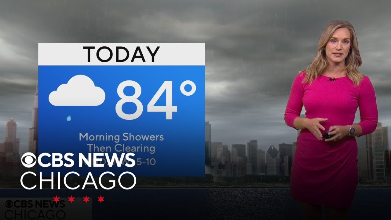 Showers Thursday morning in Chicago - YouTube