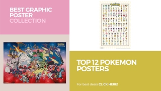 Top 12 Pokemon Posters // Best Graphic Poster Collection