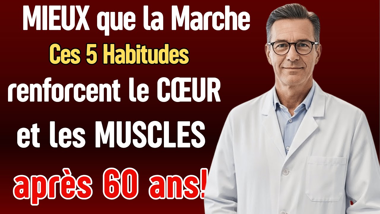 Mieux que la Marche : Ces 5 Habitudes Renforcent le Cœur et les Muscles après 60 ans !