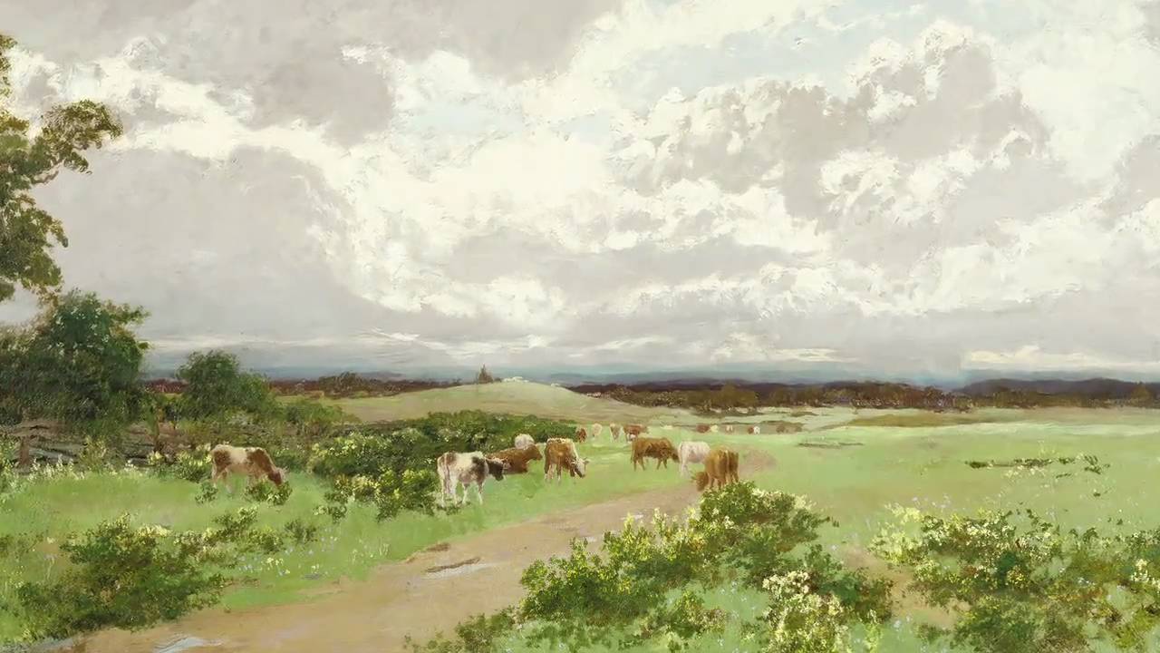 30 143743  W. C. Piguenit - 'Near Liverpool, New South Wales' c. 1908