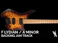 Plini Inspired Modern Progressive Metal Fusion Guitar Backing Track Jam in 7​/​8 F Lydian / A Minor