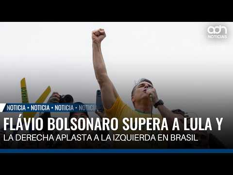 Flávio Bolsonaro outperforms Lula and the right crushes the left in Brazil