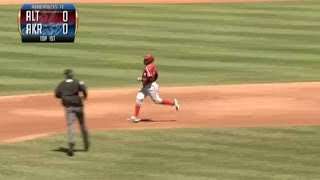 Ngoepe doubles in the first for Curve