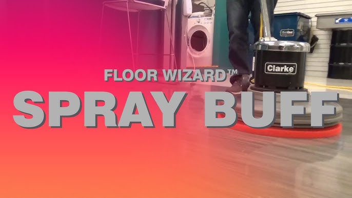 Floor Wizard EZ Guard: High-Speed Burnish Restorer and Maintainer 