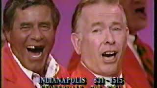 Jerry Lewis MDA Labor Day Telethon | Singing Cedar Chorus (1989)