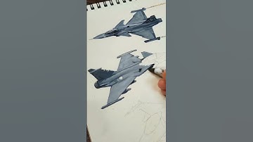 Thumbnail of ไทยนี้รักสงบแต่ถึงรบไม่ขลาด🇹🇭 #truthfromThailand #savethailand #gripen #f16 #art