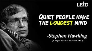 HOPE From Stephen Hawking