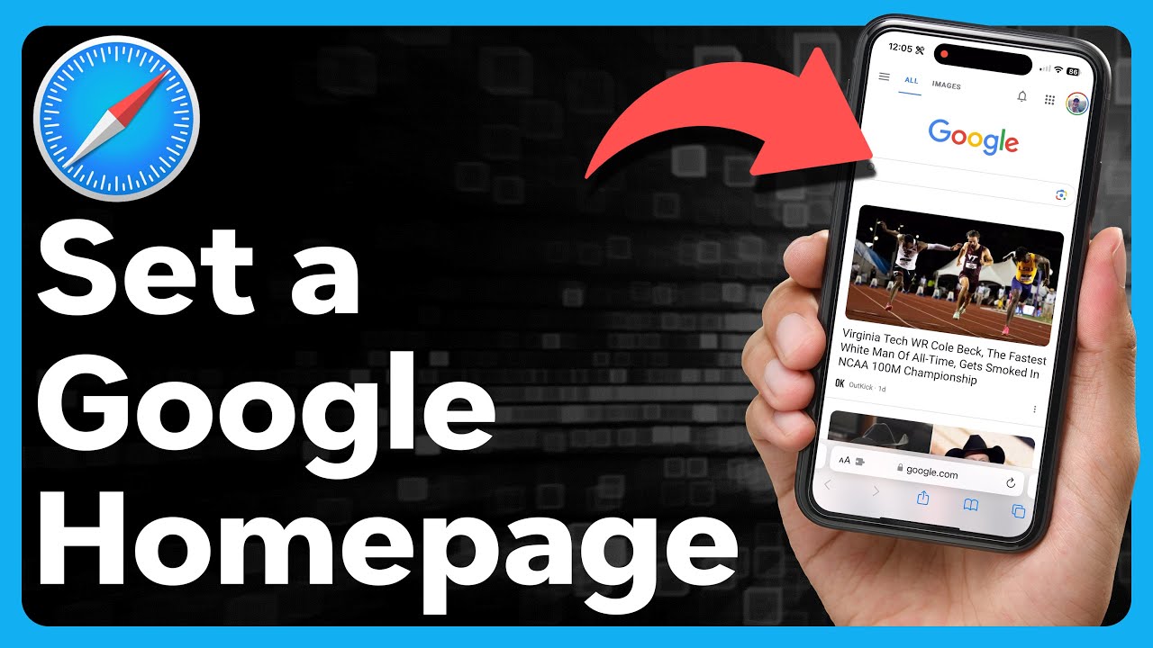 How To Make Google Homepage On Safari IPhone YouTube