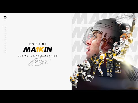 Ma1kin: Pre-Game Video | Evgeni Malkin 1,000 Games Played