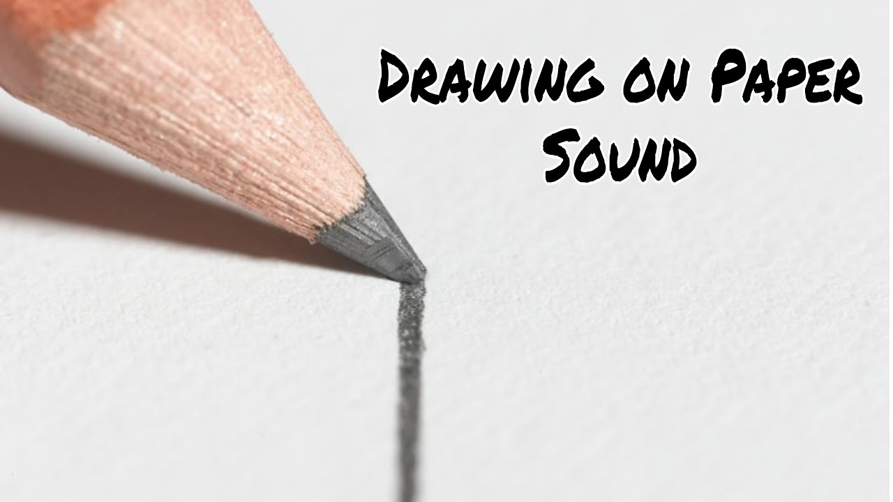 Drawing on Paper Sound Effect HD 4k... - YouTube