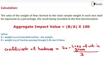 Soundness test - Introduction to Highway Materials - Transportation Engineering - GATE