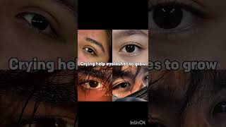 crying help eyelashes to grow more 🙂 #trend #fyp #crying #pain #classmate #friend #funnyfriend
