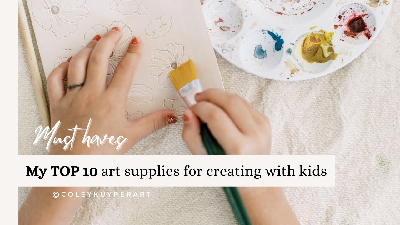 The Best Art Supplies for Kids: a Quick Guide to Get You Started