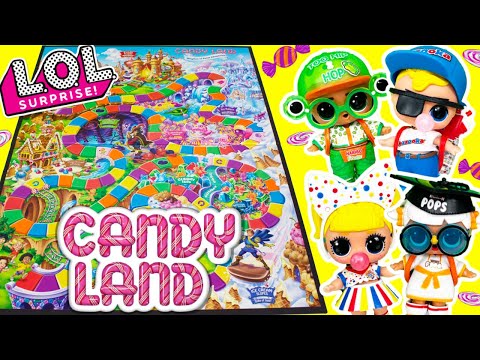 Who Will Win The Toy Surprises In The Mini Sweets Candy Land Game With Lol Surprise Dolls?