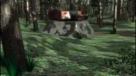 Command & Conquer: Gun Turret (forest)
