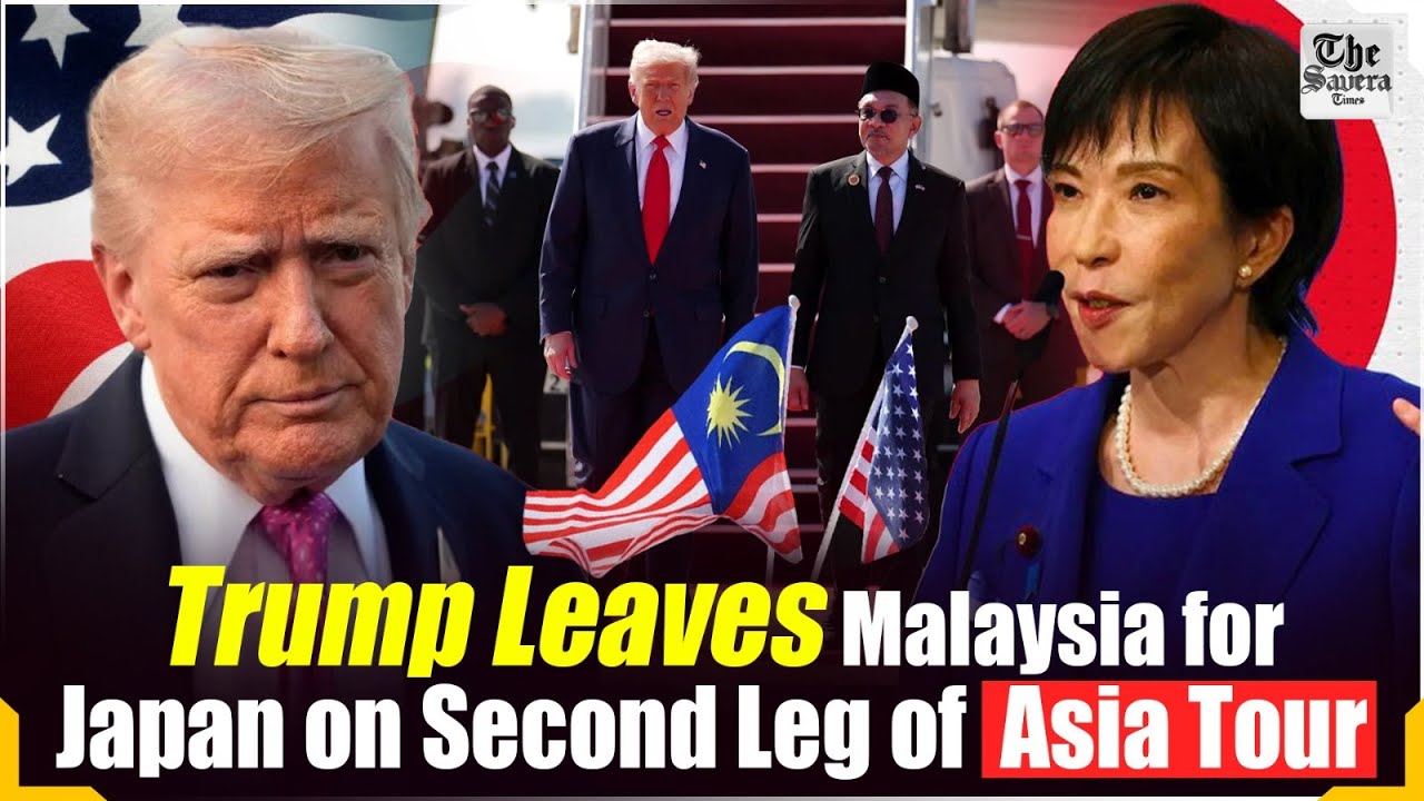 Trump Leaves Malaysia for Japan on Second Leg of Asia Tour