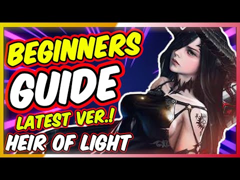 Complete Beginners Guide | Tips To Progress Quick in Heir of Light