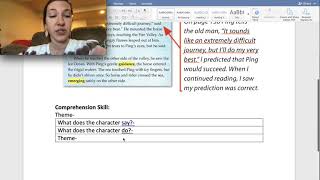 Unit 2 Week 4  The Magical Lost Brocade