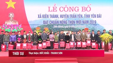 Lễ công bố đạt chuẩn nông thôn mới tại Yên Bái