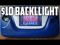 $10 Sega Game Gear LED Backlight Mod