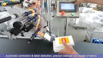 Automatic TOP surface labeling machine