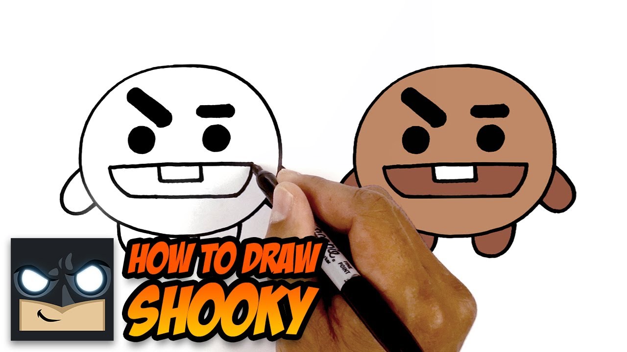 How To Draw Bt21 | Shooky - Youtube