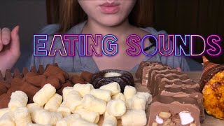 《Eating sounds/No talking》マシュマロチョコレート!フォンダンショコラ!クリームブリュレクレープ!