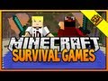 Minecraft Survival Games w/Sean: Game 1 - I WON! :O