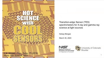 Hot Science with Cool Sensors: XAS Journal Club, Kelsey Morgan