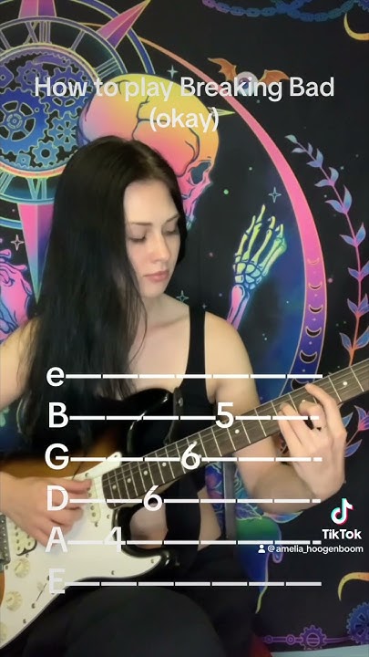 How To Play Breaking Bad Theme On Guitar How to play Breaking bad sleepy hollow on guitar. - YouTube